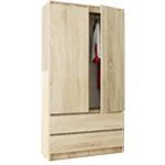 Skrine s otočnými dverami