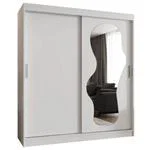 Šatníkové skrine so zrkadlom