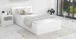 Posteľ PANAMA KLASIK 90x200 + rošt BIELA