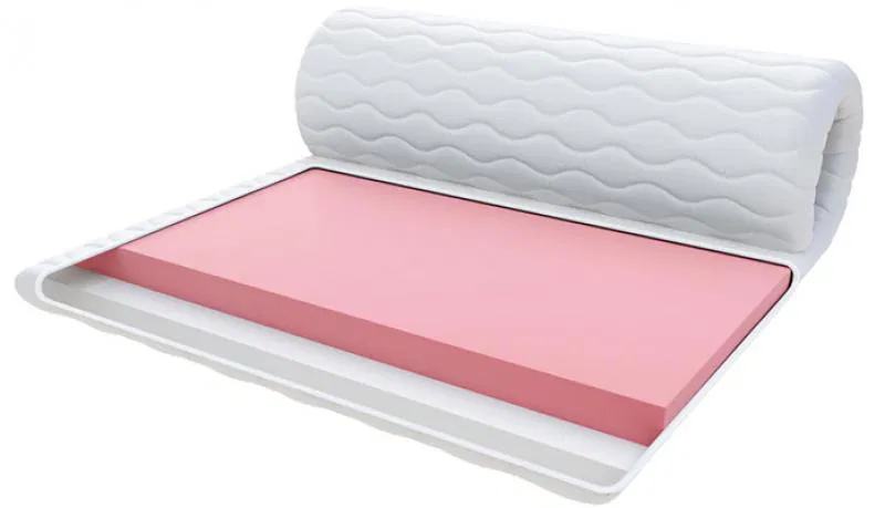 Elegantný vrchný matrac s VISCO pamäťovou penou 100x200 cm