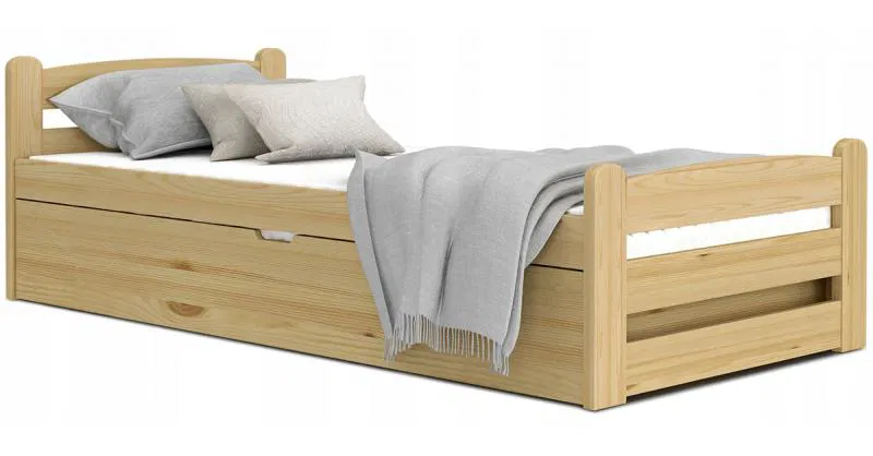 Posteľ DAVID 90x200 BOROVICA