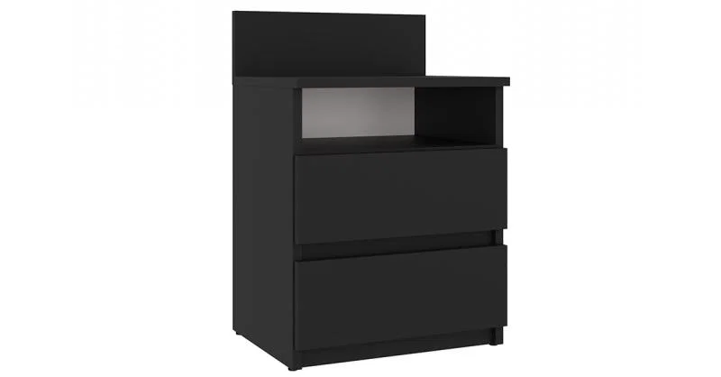 Nočný stolík MALWA M1 ČIERNA