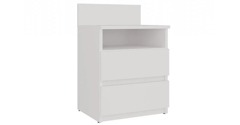 Nočný stolík MALWA M1 BIELA