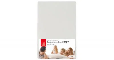 Plachta JERSEY s gumou 200x220 cm BIELA