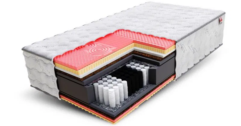 Exkluzívne taštičkový matrac CALYPSO SILVERCARE 80x200cm 32 cm