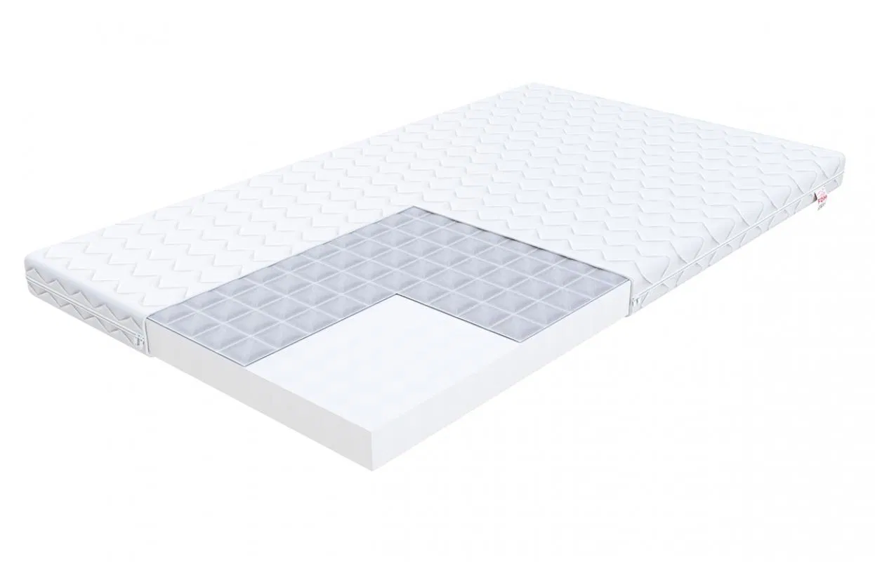 Detská penový matrac BABY CARE s prírodnou pohánkou 70x160cm