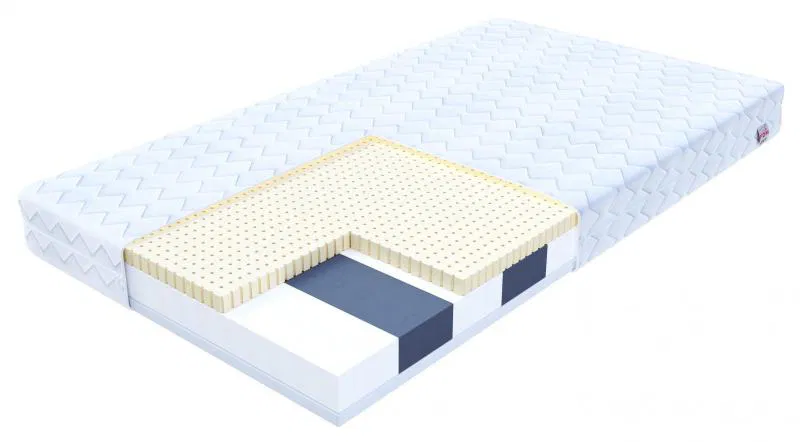 Detský penový matrac CORATO JERSEY 90x160 cm s latexom 10 cm