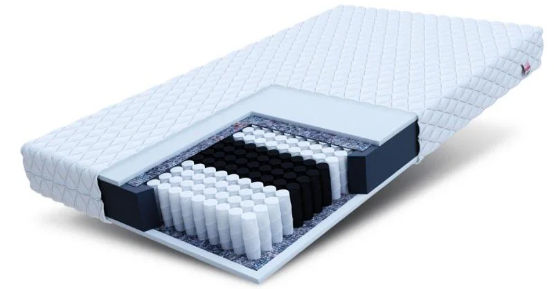 Taštičkový matrac TREVISO JERSEY 200x200 cm 16cm