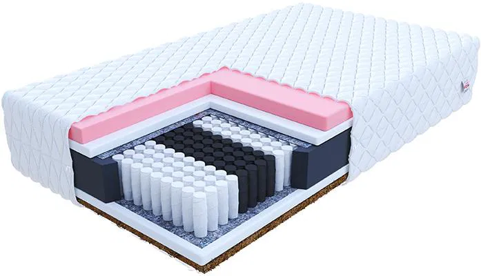Taštičkový matrac IVREA MAX JERSEY 80x200cm s kokosom 28cm