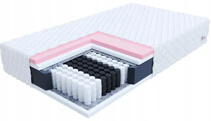Taštičkový matrac VERO MAX 80x200 cm s visco penou 24cm