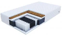 Taštičkový matrac FAMILY JERSEY 200x200cm s kokosom 17cm