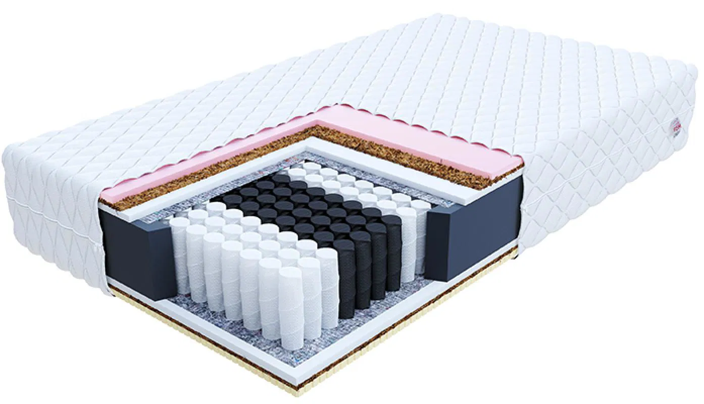 Taštičkový matrac NARNI MAX JERSEY 80x200cm s kokosom 28cm