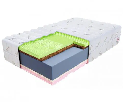 Penový matrac RELAX BAMBOO 90x200cm s latexom 21cm