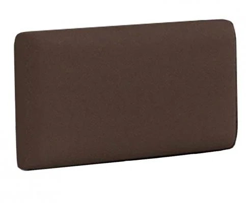 Čalúnený nástenný panel 45x25cm HNEDÁ TRINITY