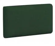 Čalúnený nástenný panel 45x25cm TMAVO ZELENÁ TRINITY