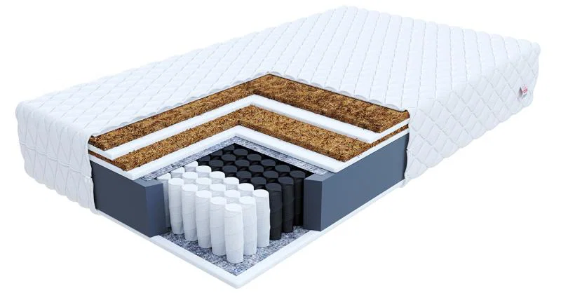 Taštičkový matrac FAMILY MAX DOUBLE JERSEY 200x200x25cm