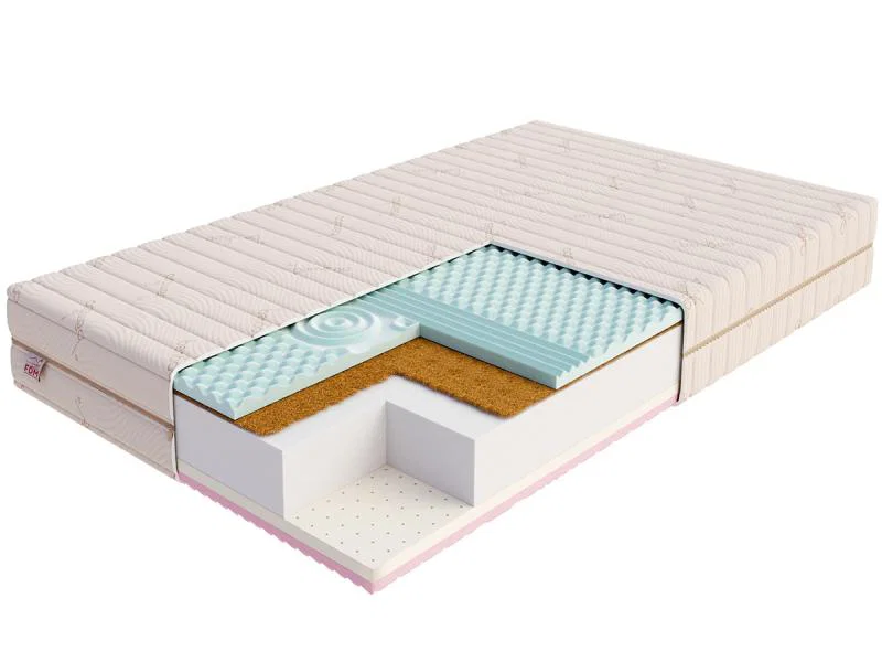 Ortopedický penový matrac s latexom RELAX Bamboo 21 cm – 100×200 cm