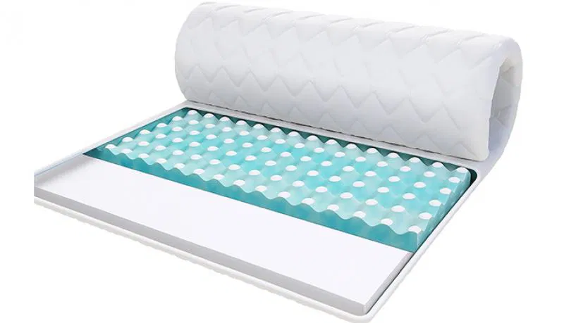 Vrchný matrac z profilovanej peny Ravine Blue 80x200cm 8cm