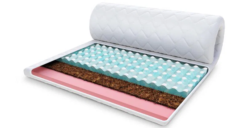 Vrchný matrac peny Ravine Blue + kokos + visco 160x200cm 7cm