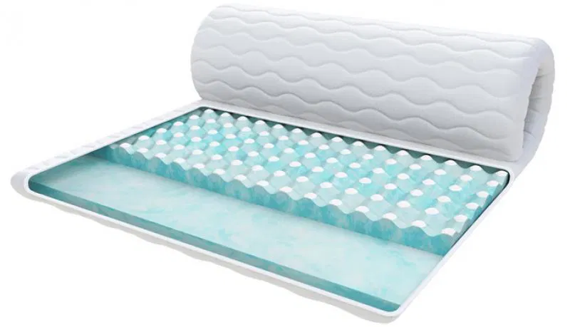 Topper z profilovanej peny Ravine Blue Double 180x200cm 8cm