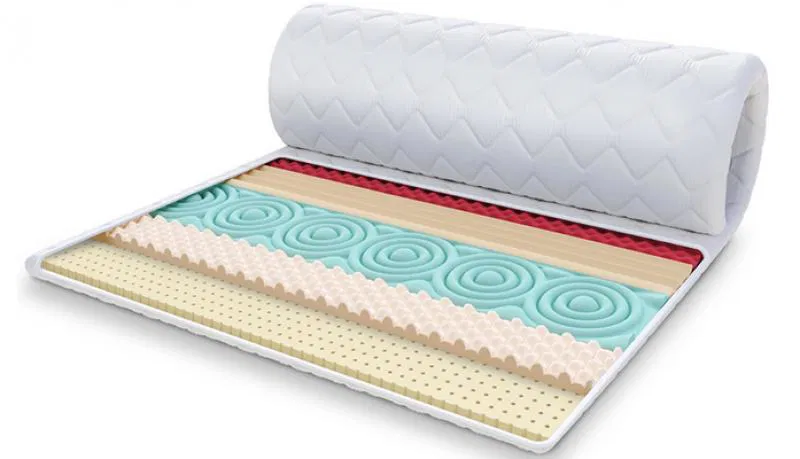 Vrchný matrac z profilovanej peny HR a latexom 100x200cm 6cm