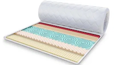 Vrchný matrac z profilovanej peny HR a latexom 140x200cm 6cm