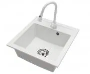 Granitový drez BIG DON + batéria TARU BIELA 52 x 49 x 21cm