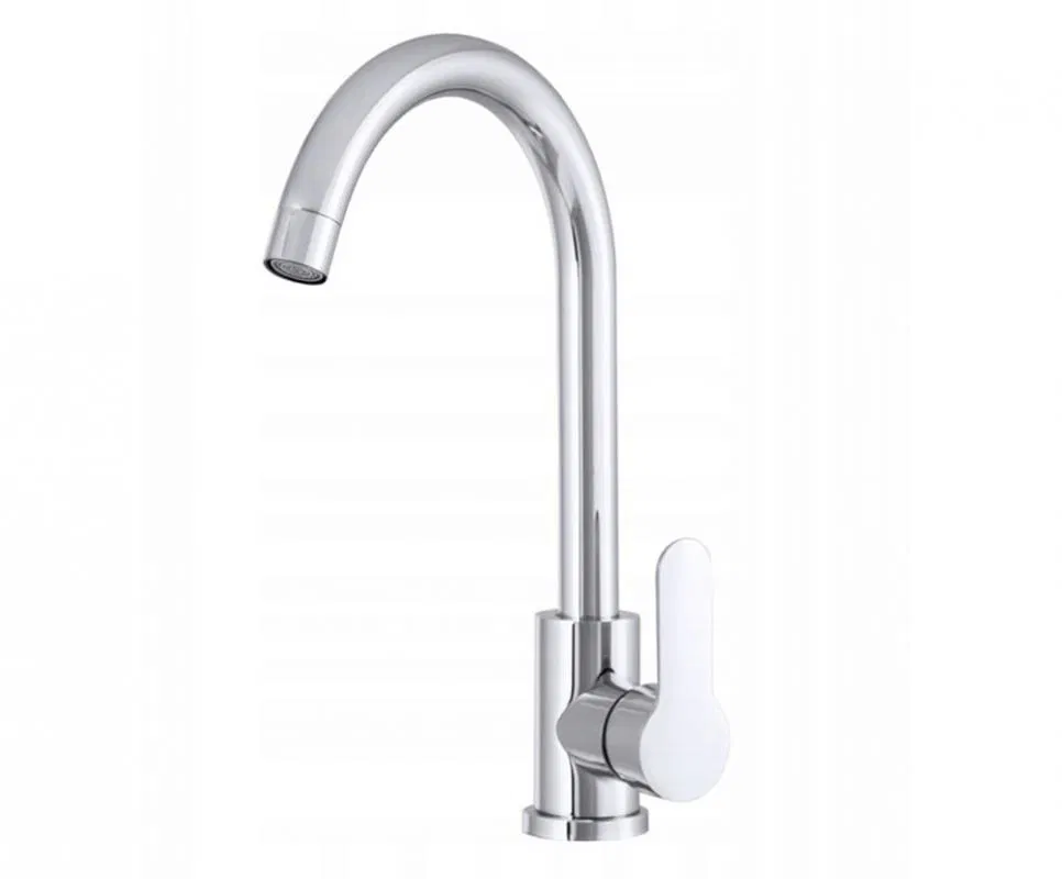 Otočná kuchynská batéria DECO chrom