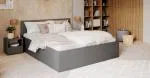 Posteľ PANAMA KLASIK 120x200 + rošt SIVÁ