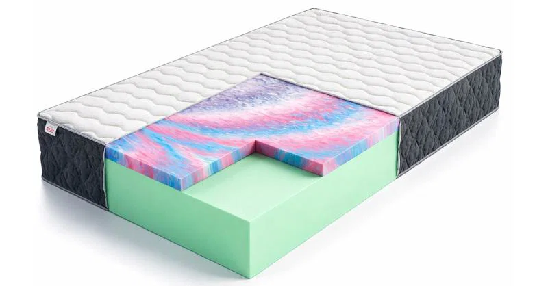 Penový matrac MERIDO 160x200 cm HR pena Silver Care poťah 30 cm