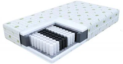 Taštičkový matrac TREVISO 80x200 cm s Aloe Vera poťahom 16 cm