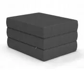 Rozkladací matrac MINI CUBE 9cm STREDNE ŠEDÝ