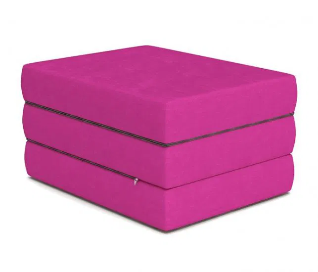 Rozkladací matrac MINI CUBE 9cm RUŽOVÁ