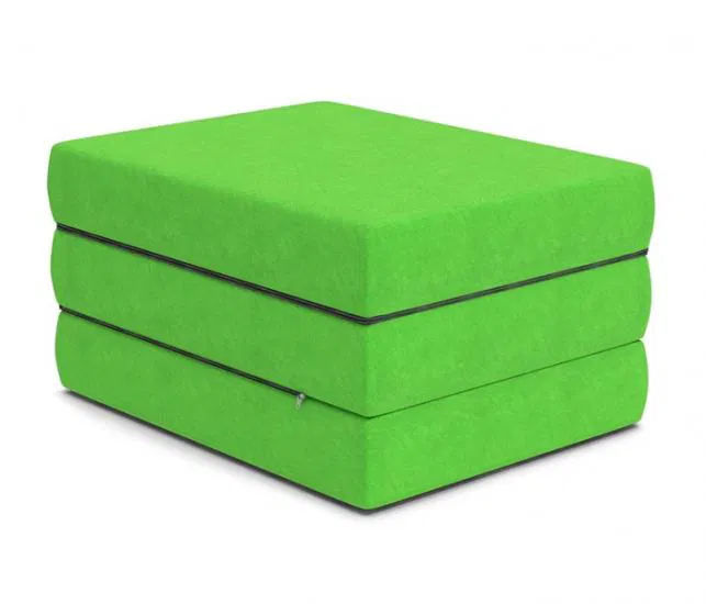 Rozkladací matrac MAXI CUBE 14cm ZELENÁ