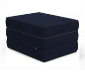 Rozkladací matrac MAXI CUBE 14cm TMAVO MODRÁ