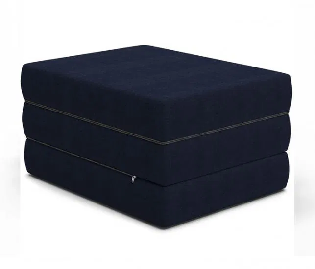 Rozkladací matrac MAXI CUBE 14cm TMAVO MODRÁ