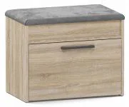 Botník s lavicou PARMA MINI DUB SONOMA