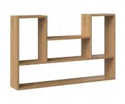 Nástenná polica BILBAO 4P dub artisan