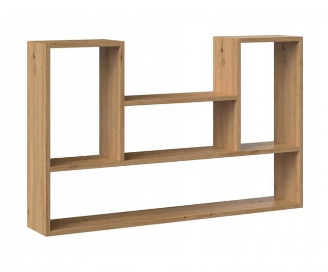 Nástenná polica BILBAO 4P dub artisan