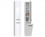 Kúpeľňová skrinka NEL 4 BIELA LESK