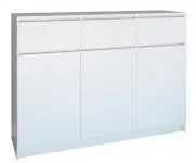 Komoda AXIOM 3+3 BIELA matná