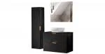 Kúpeľňová zostava ADEL BLACK ERIS 80cm
