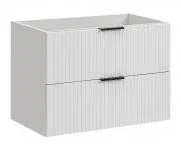 Kúpeľňová skrinka pod umývadlo ADEL WHITE 80 cm