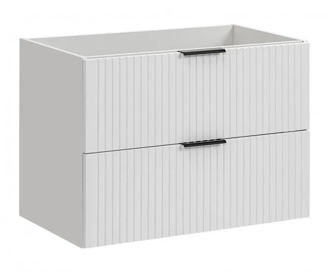 Kúpeľňová skrinka pod umývadlo ADEL WHITE 80 cm