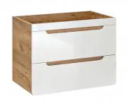 Kúpeľňová skrinka pod umývadlo ARUBA WHITE 80 cm