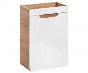 Kúpeľňová skrinka pod umývadlo ARUBA WHITE 1S 40 cm