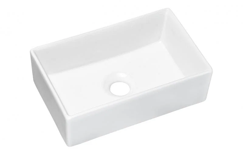 Keramické umývadlo GAJA, biela, 35 cm