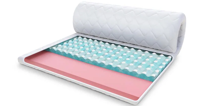 Prístelka z VISCO a RavineBlue peny 130x200 cm H4 8cm