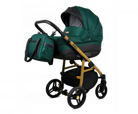 Kočík 3v1 BabyLux Axel Bottle Green