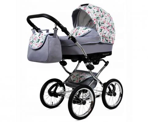 Kočík 4v1 Margaret Exclusive Wild Flowers